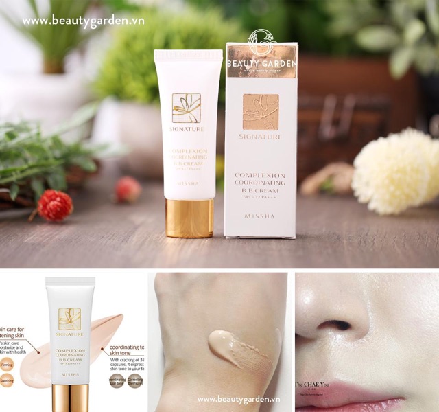 Sample Kem nền Missha Signature Complexion Coordinating BB Cream SPF43/PA++