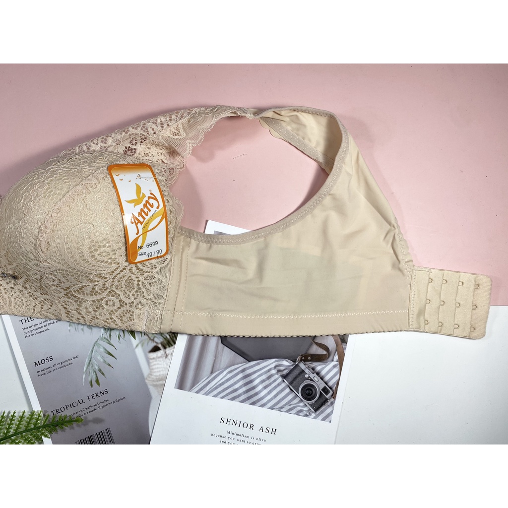 Áo Ngực Bản To Anny 6699, 3 Móc Cài Siêu Định Hình Che Khuyết Điểm Hoàn Hảo - Siêu Gọn Ngực - Chống Chảy Xệ Hoàn Hảo