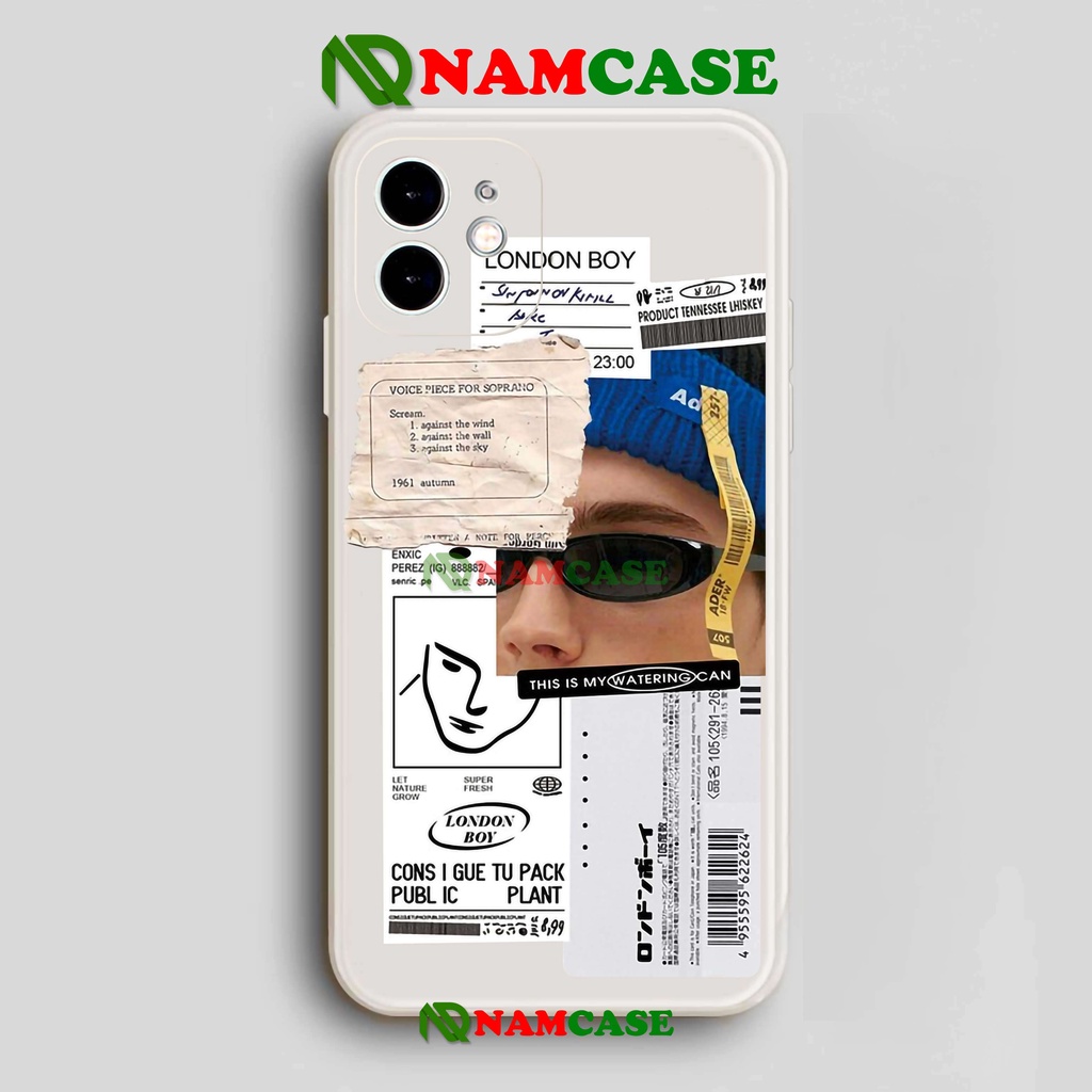 Ốp lưng iPhone cặp đôi cạnh viền vuông silicon dẻo cho iphone 6/6s/7/8/X/XS/XR/11/12/13 Pro Plus Max cute dễ thương
