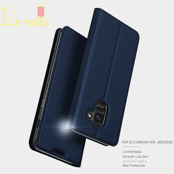 Bao da Galaxy J6 2018 Dux Ducis Skin siêu mỏng - khung mềm