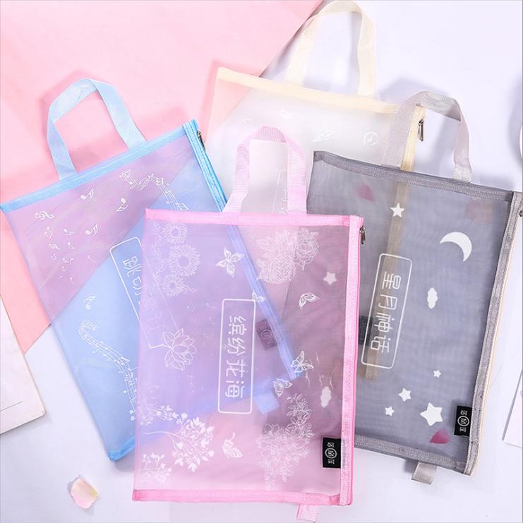 Túi đựng hồ sơ khổ A4 có khóa kéo tiện dụng