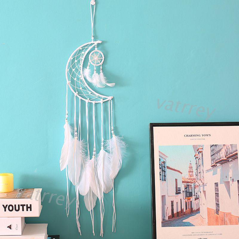 Khung kim loại dùng để tự làm dreamcatcher hình mặt trăng