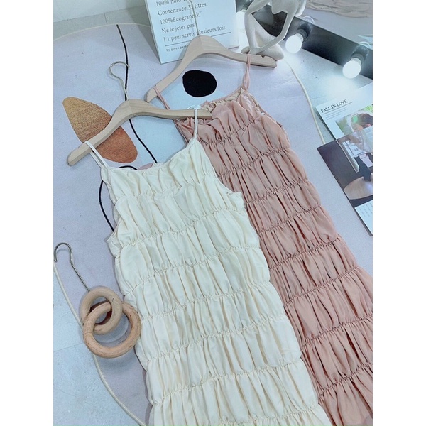 Váy tơ voan 2 lớp