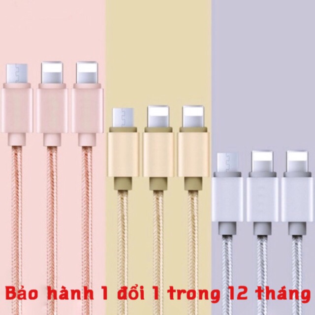 DÂY CÁP SẠC 3 ĐẦU