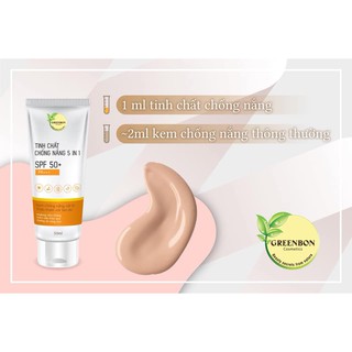 Tinh chất chống nắng 5in1 Greenbon- 50ml