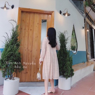 Váy ren tiểu thư (kèm ảnh thật )