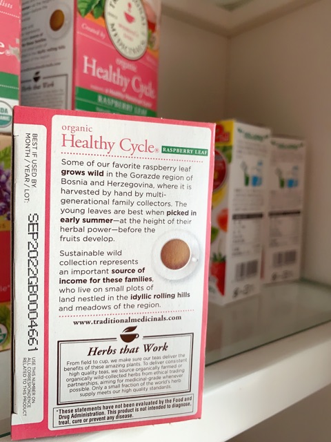 (Date 7/2024) Organic Healthy Cycle USDA - Trà hữu cơ lá mâm xôi điều hòa nội tiết | BigBuy360 - bigbuy360.vn