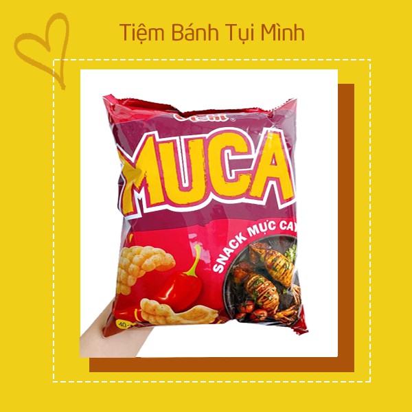 (Bim Bim) Bánh Snack Muca Mực Cay