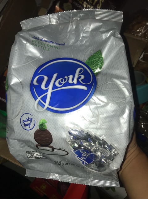 Kẹo Bạc Hà Bọc Socola York Mỹ 1.13kg/200g tách lẻ