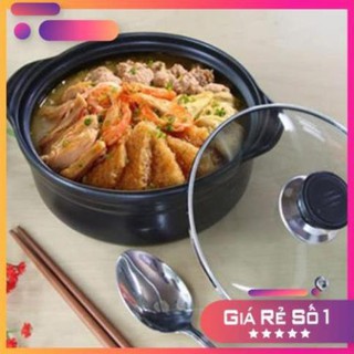 Nồi đất nắp kiếng 1.5l