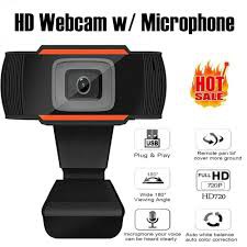 Webcam kẹp 720p camera hỗ trợ chat trực tuyến