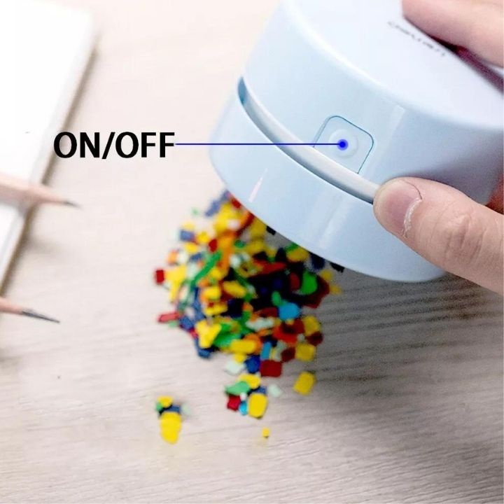 Máy làm sạch mini, hút bụi máy tính, bàn học có thể sạc lại