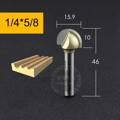 Mũi phay đào cốt 6.35 - Arden - Cove box bit