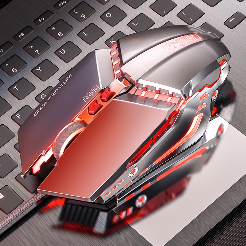 Chuột Gaming Máy Tính Có Dây E Sports Chuột Quang Chống Ồn Silent Cho Game Thủ PC LAPTOP