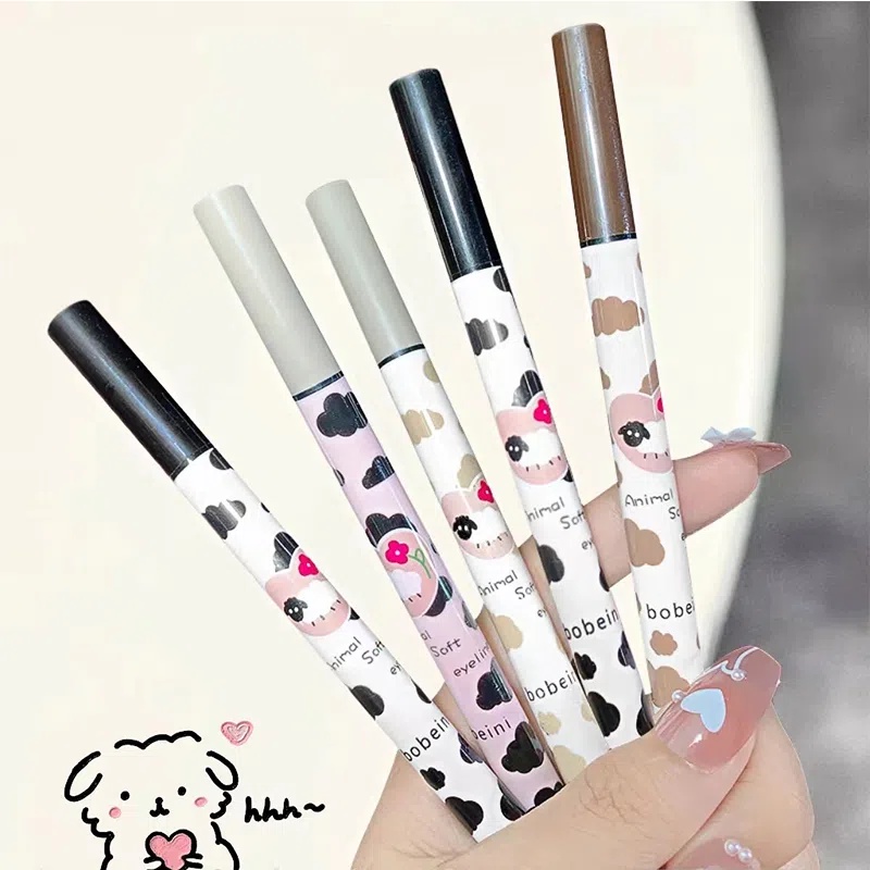 BOBEINI Bút Kẻ Mắt Tơ Tằm 100% Dạng Lỏng Chống Thấm Nước Lâu Trôi Siêu Mịn Chất Lượng Cao Cho Học Sinh Bút Kẻ Mắt