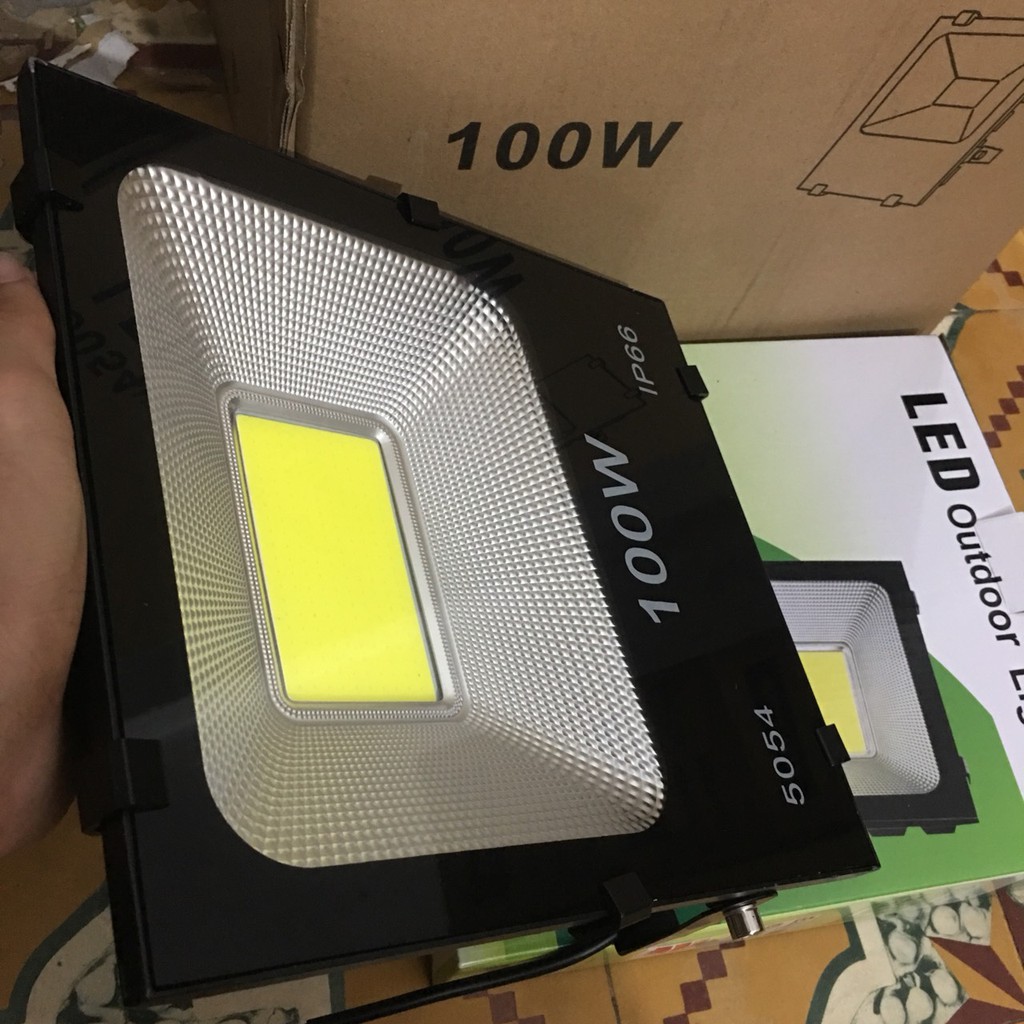 Đèn pha LED 100w , đèn hắt biển quảng cáo, bóng đèn 100w siêu tiết kiệm điện