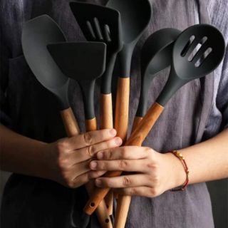 Bộ dụng cụ nấu ăn silicone