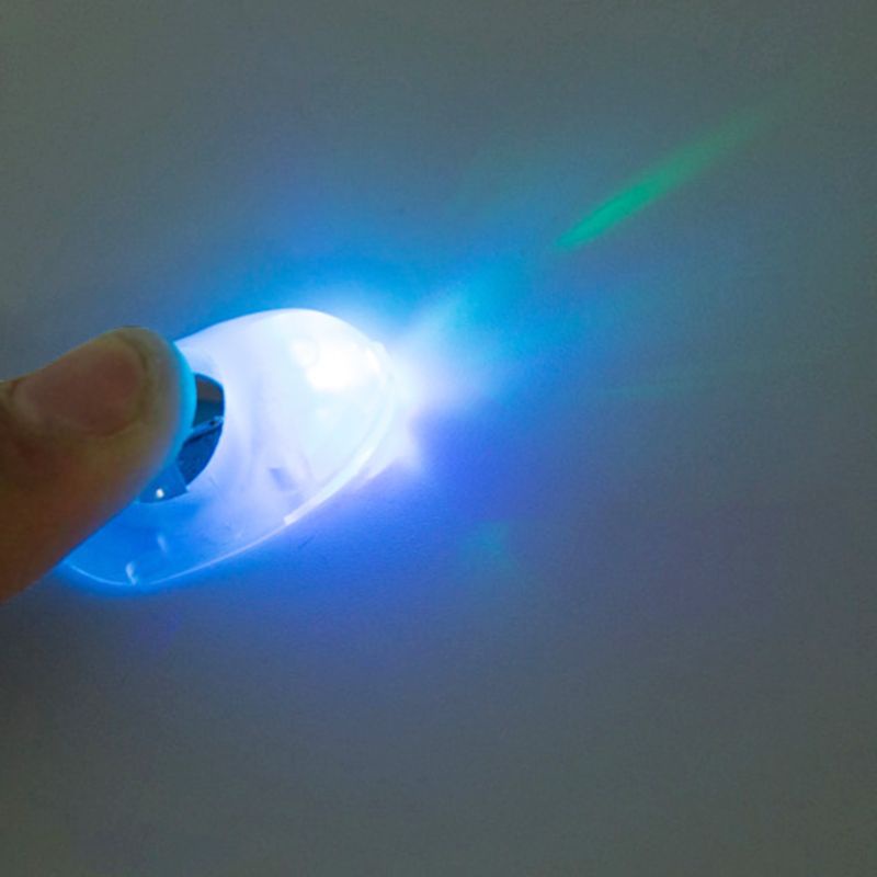 Set 10 Đèn LED Hình Ngón Tay Độc Đáo Vui Nhộn Cho Lễ Hội Hóa Trang