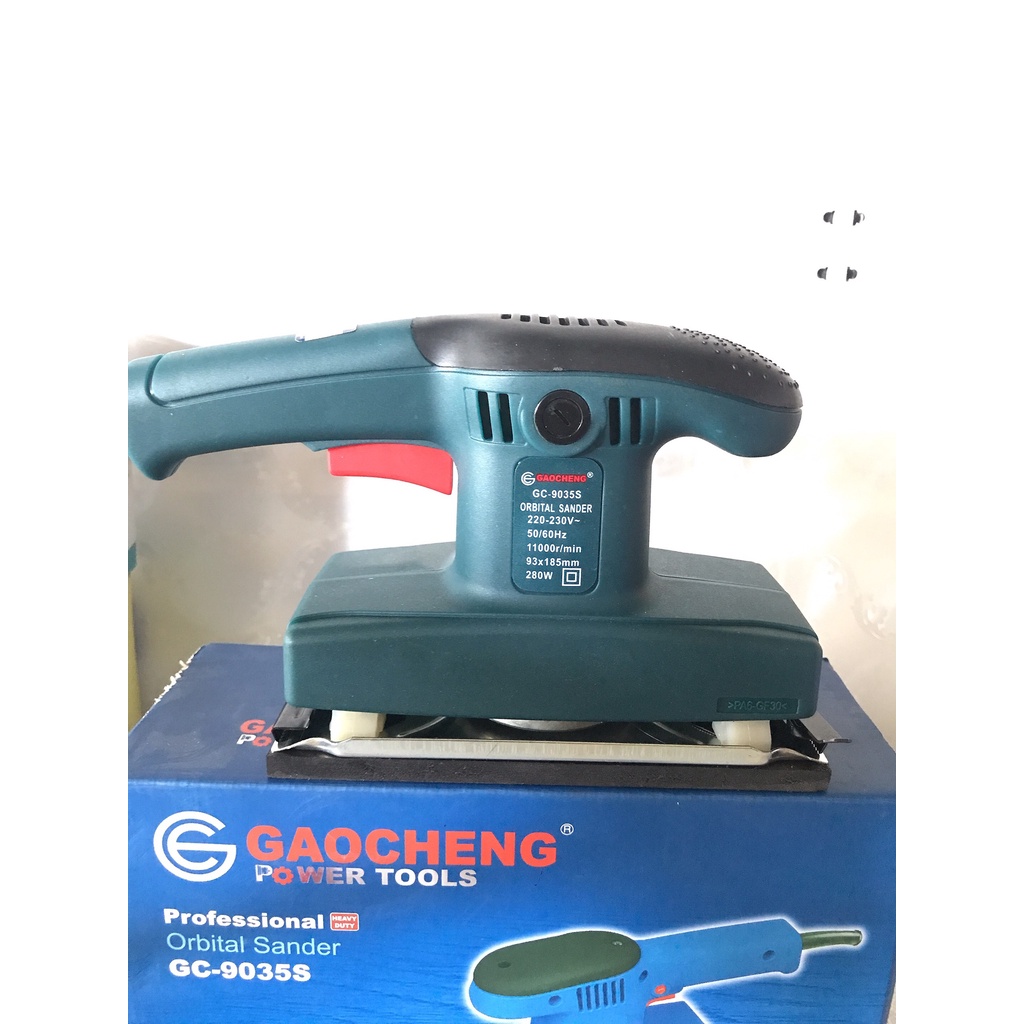 [CHÍNH HÃNG] Máy đánh giấy ráp rung GaoCheng GC-9035S công suất 280W ( DongCheng- Cam kết lõi đồng)