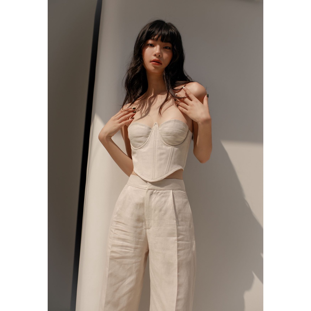 Season Studios| Midja Corset và quần ống rộng