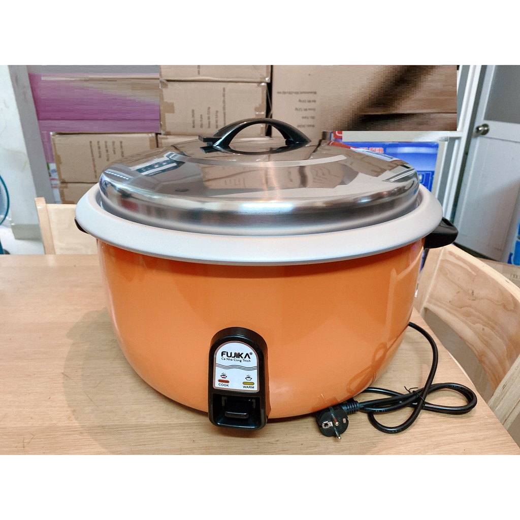 Nồi cơm điện công nghiệp Fujika/GCGKDD dung tích 10L dành cho quán ăn, nhà xưởng, màu mẫu ngẫu nhiên- bảo hành 12 tháng | BigBuy360 - bigbuy360.vn