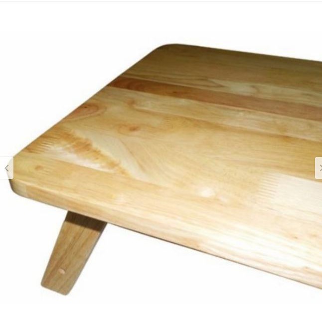 Bàn học chân xếp 40x60cm, Gỗ cao su chắc chắn