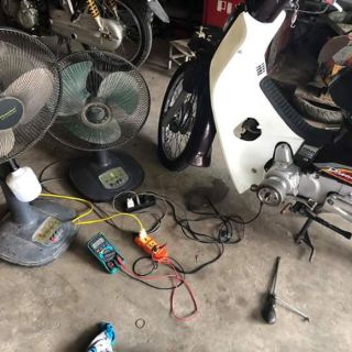 Máy phát điện. Cục phát điện gắn xe máy