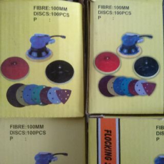 Giấy nhám tròn 100mm (hộp 100pcs)