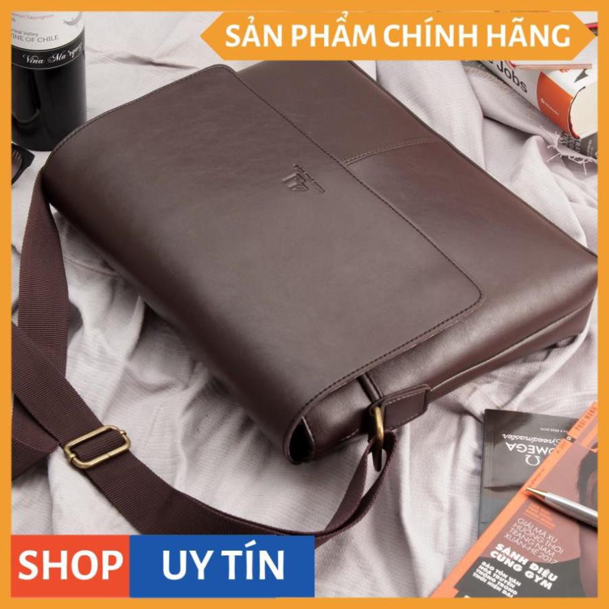 Túi Da Nam 4U Công Sở Sang Trọng DN269 (đen - nâu) | BigBuy360 - bigbuy360.vn