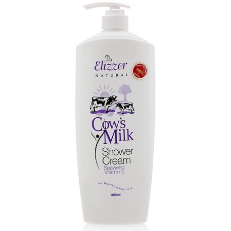 Sữa tắm Elizzer chiết suất sữa bò chai 1000ml- nhập khẩu Malaysia