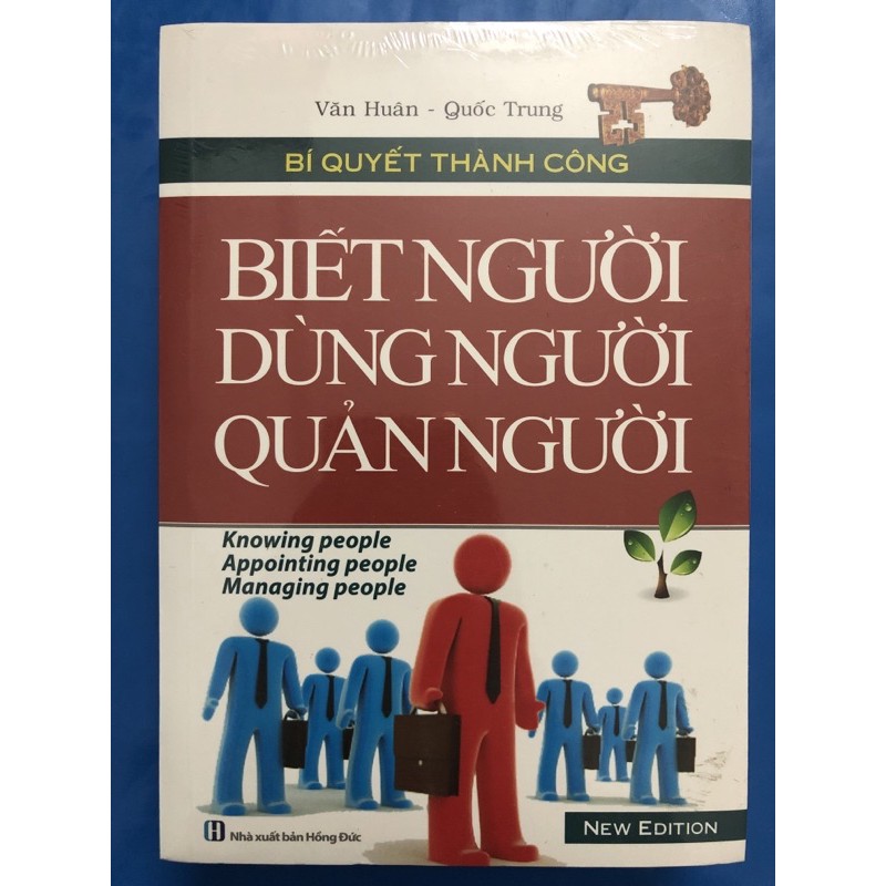 Sách Bí quyết thành công Biết người dùng người quản người