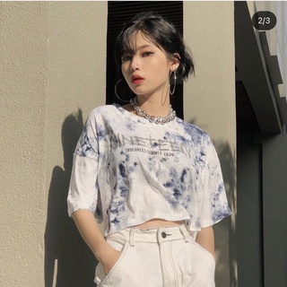 Wax Croptop (Áo Croptop có tay Wax Trắng) // 19DEGREES