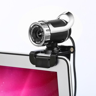Webcam kẹp máy tính xoay 360 độ