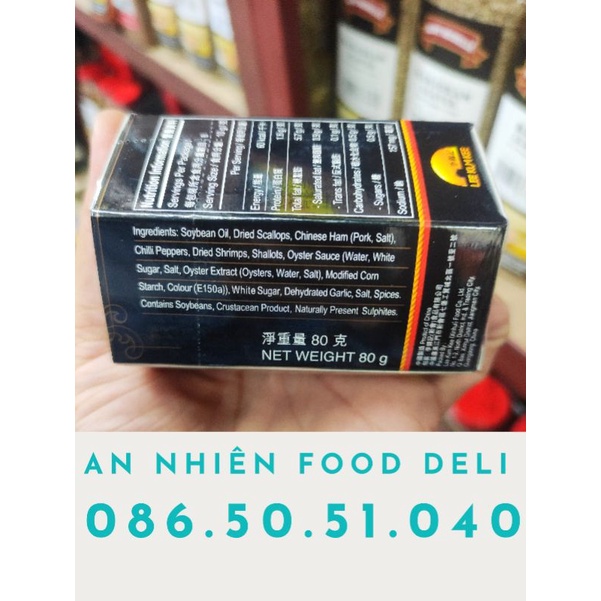 Sốt XO Hongkong Đặc Biệt nhãn hiệu Lee Kum Kee 80Gram