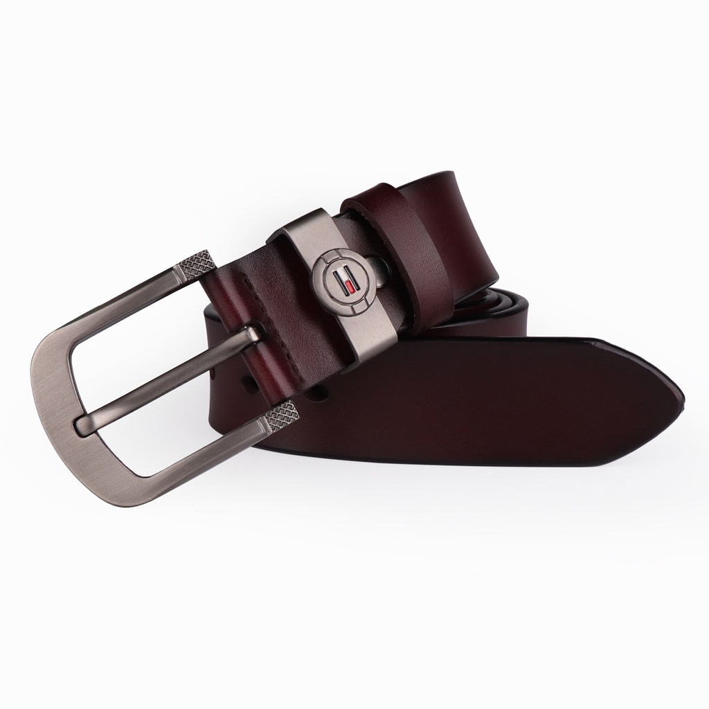 Thắt lưng nam T.O.M.MY da bò nguyên miếng , dây nịt da nam Cao Cấp DN1507