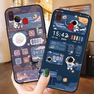 ốp lưng điện thoại Samsung a20 / a30 bộ hình vũ trụ chi bi mới