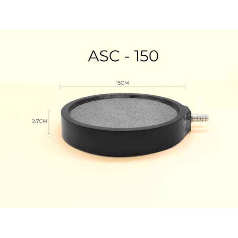 Đĩa Sủi Oxy Hồ Koi Mặt Đá Đường Kính 13cm  15cm – 20cm – 26cm – 30cm