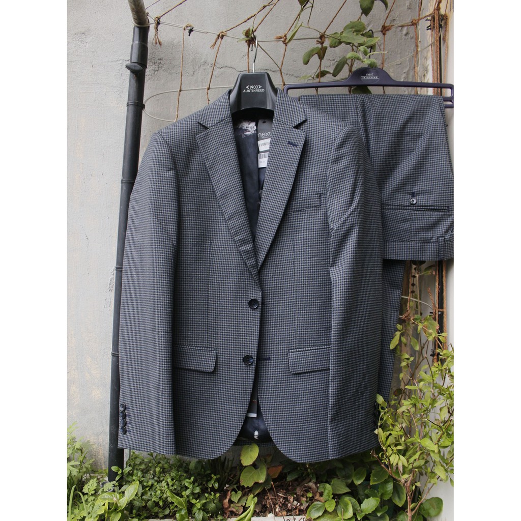 Bộ suit nam hiệu Next hàng xuất UK (Áo blaze và quần)
