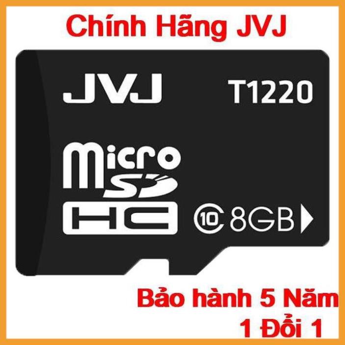 ☢️MẠI DÔ☢️ Thẻ nhớ JVJ 64GB/32GB/16GB/8GB/4GB chuyên dụng  tôc độ cao microSDHC -Bảo hành 5 năm 1 đổi 1