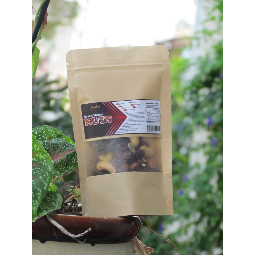 Mix 7 loại hạt dinh dưỡng Đài Loan 150g - Nắp nhôm chắc chắn tiện dụng