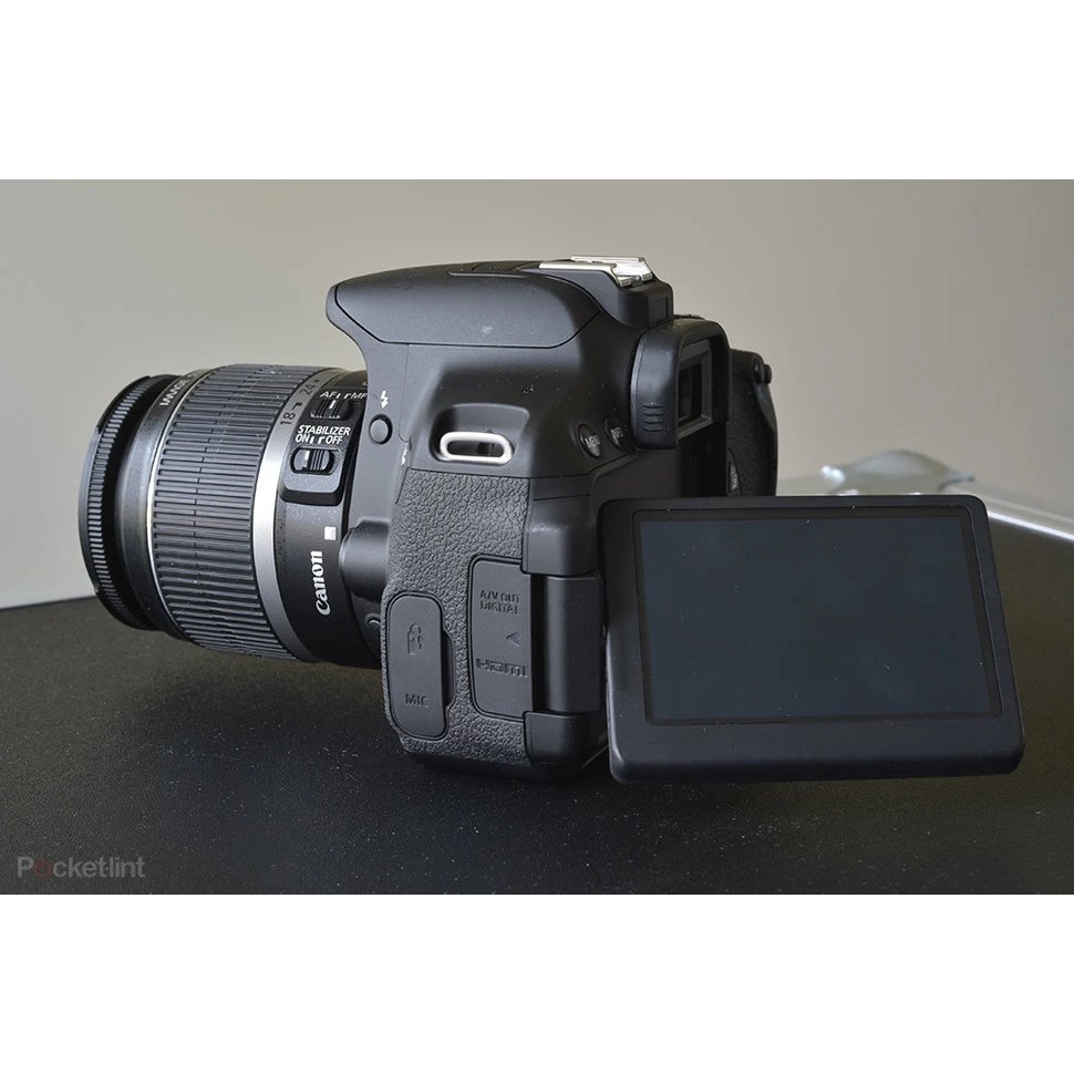 Máy ảnh Canon 650D + kit 18-55mm IS - 18.0 Megapixels - Quay Full HD - Đẹp 95%