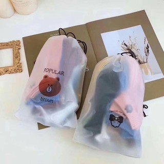 Sét 10 Đôi Tất Gấu Nữ Cổ Ngắn