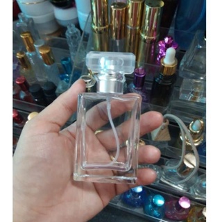 Lọ chiết nước hoa 30ml 50ml hcn Nắp Trong / chai lọ chiết mỹ phẩm