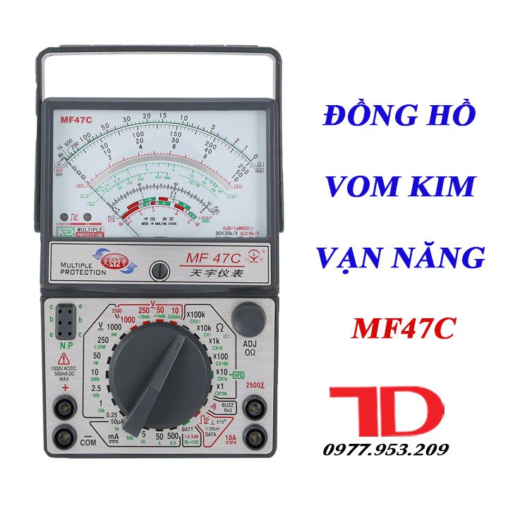 ĐỒNG HỒ KIM VẠN NĂNG MF47