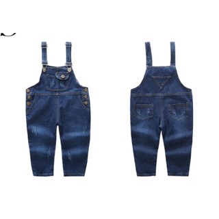 Quần yếm jean cho bé trai và bé gái