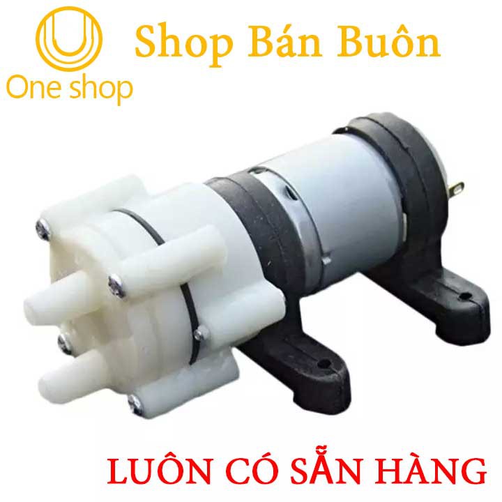 Máy Bơm RS385 6-12VDC Siêu Khỏe