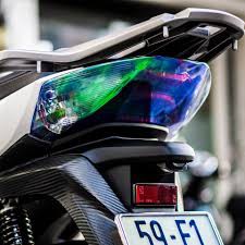 1 mét Fim dán đèn ô tô xe máy màu titan khổ 30cmx100cm