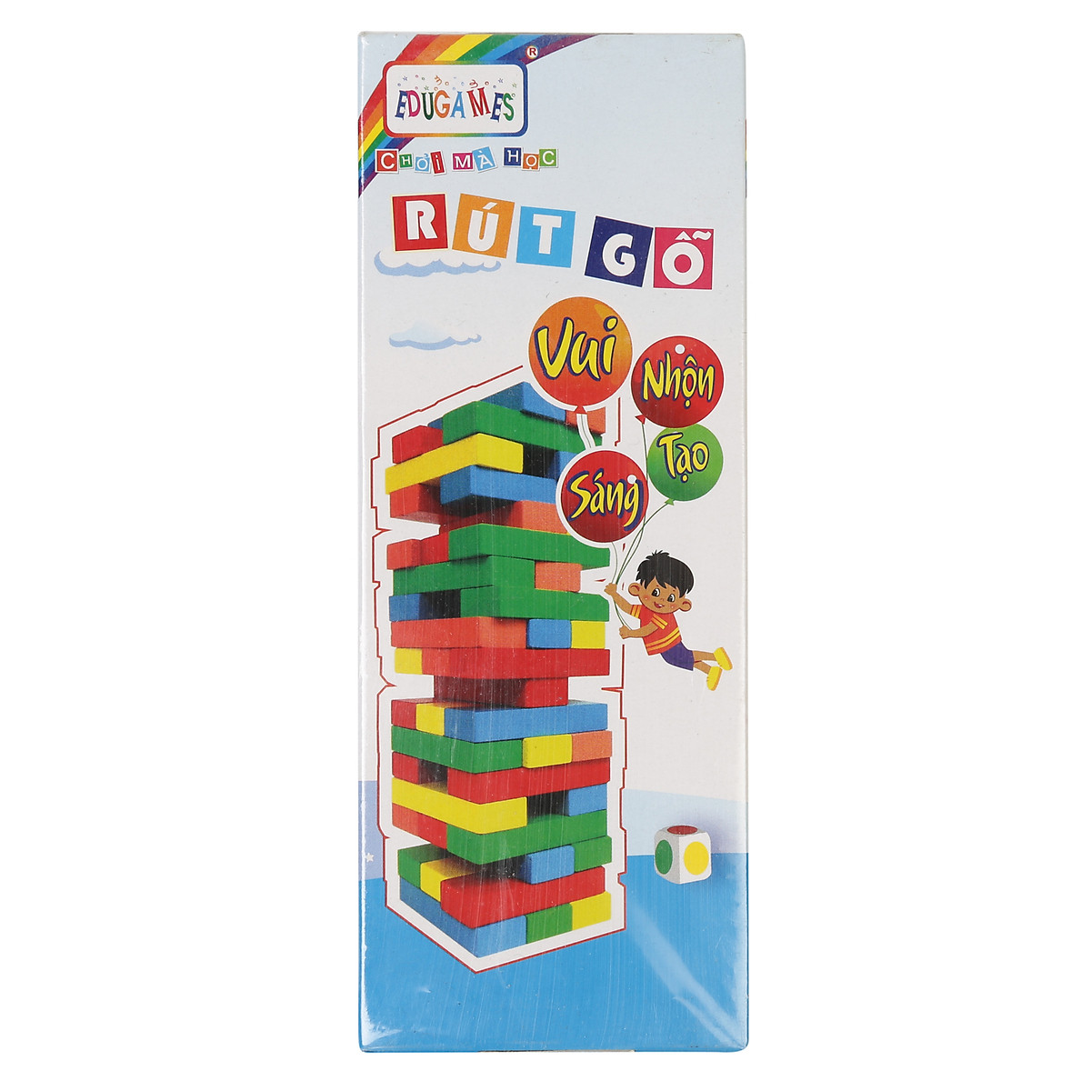 Mua Ngay Đồ Chơi Gỗ Edugames Rút Gỗ Màu Mini Edugames - GA635