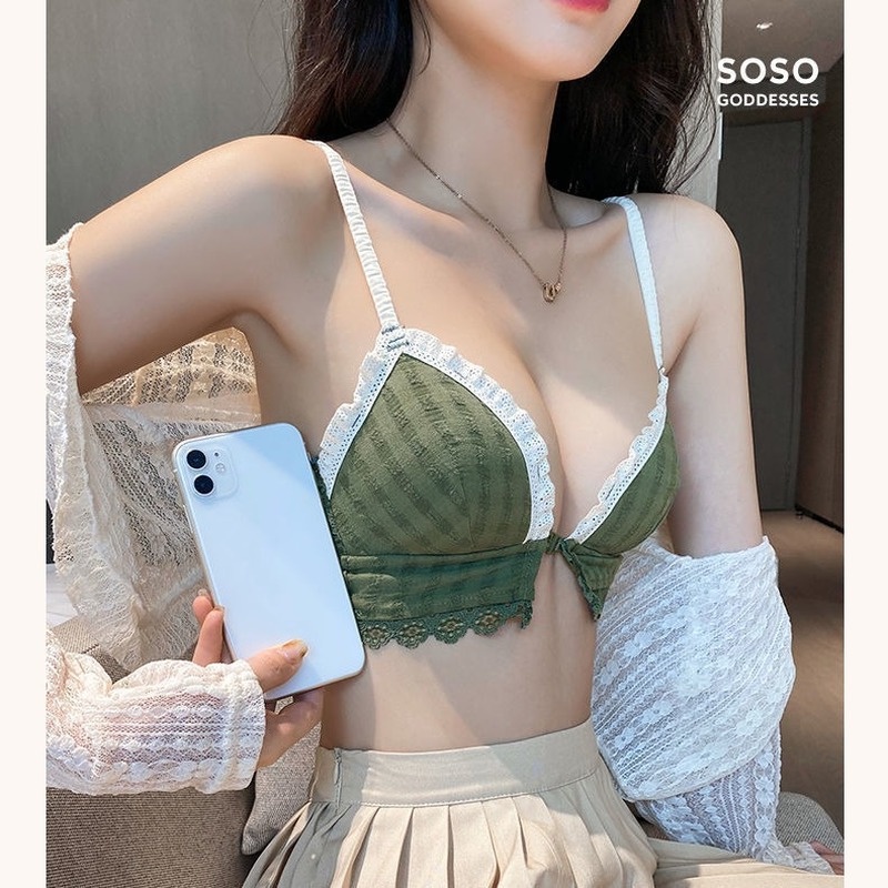 Áo NgựC Không GọNg KhóA CàI PhíA TrướC