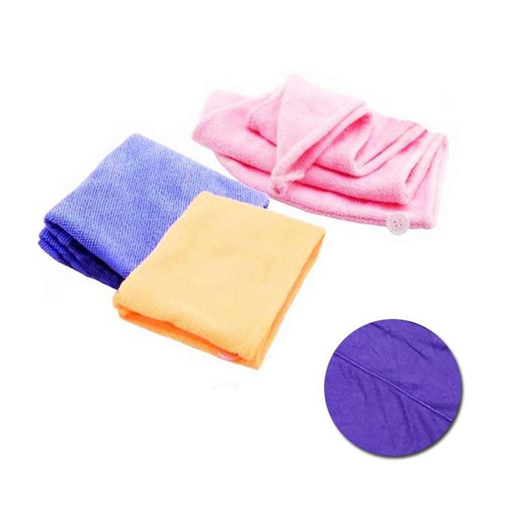 Khăn Quấn Tóc Bằng Sợi Micro Nhanh Khô Tiện Dụng Cho Nữ